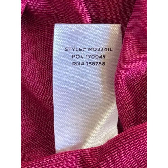 Lulus Dreamy Date Berry Surplice Midi Dress - Sz S - New - Picture 11 of 12